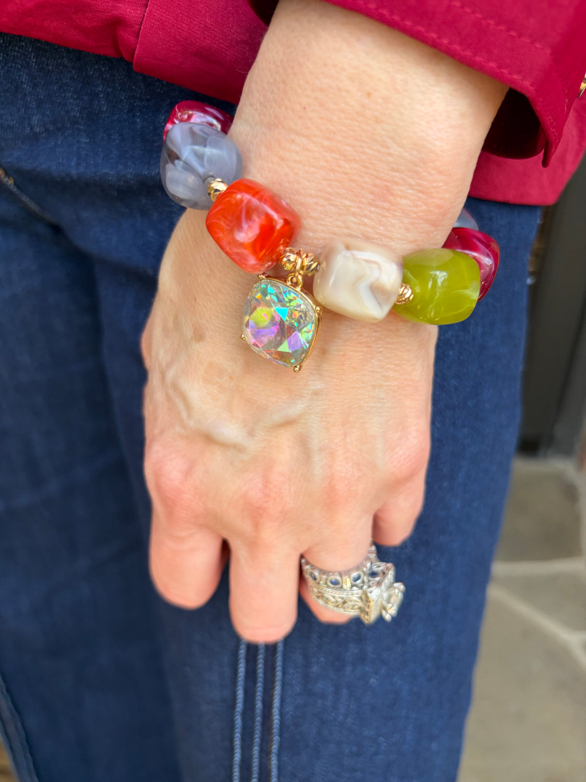 Mary Multi Color Bracelet