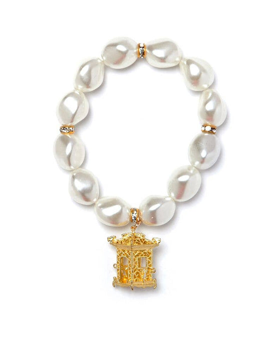 Pagoda Pearl Bracelet