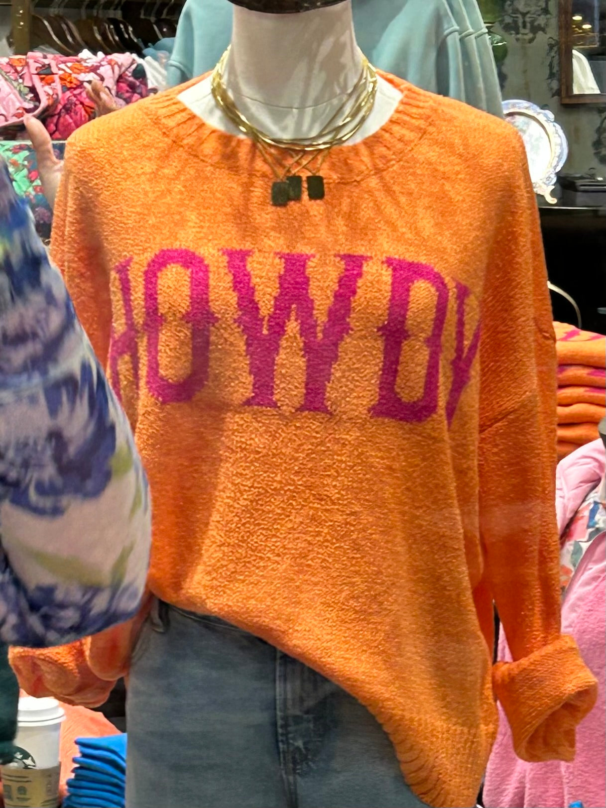 Howdy Sweater