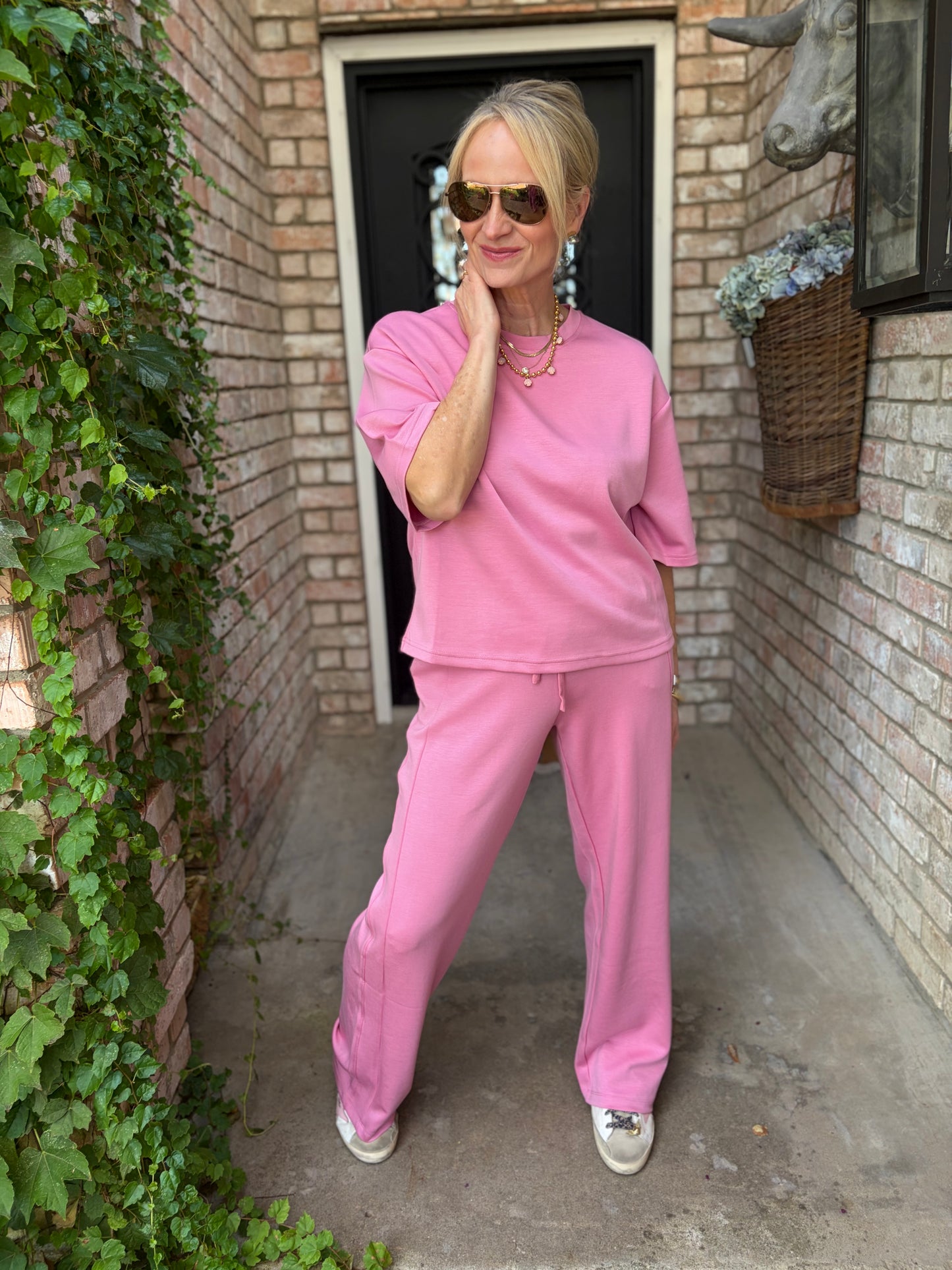 On The Go Pink Pant