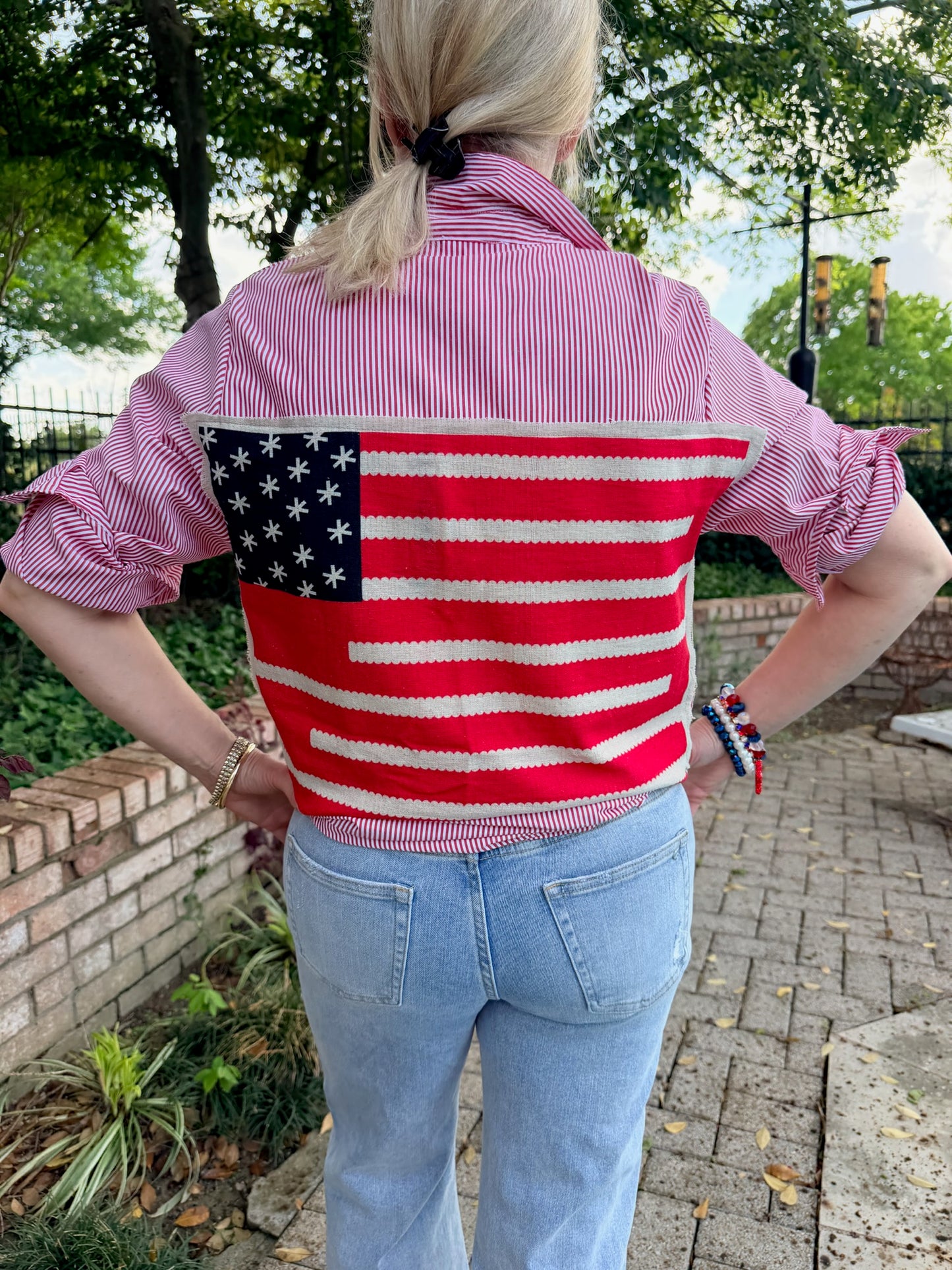 The Americana Oxford Blouse