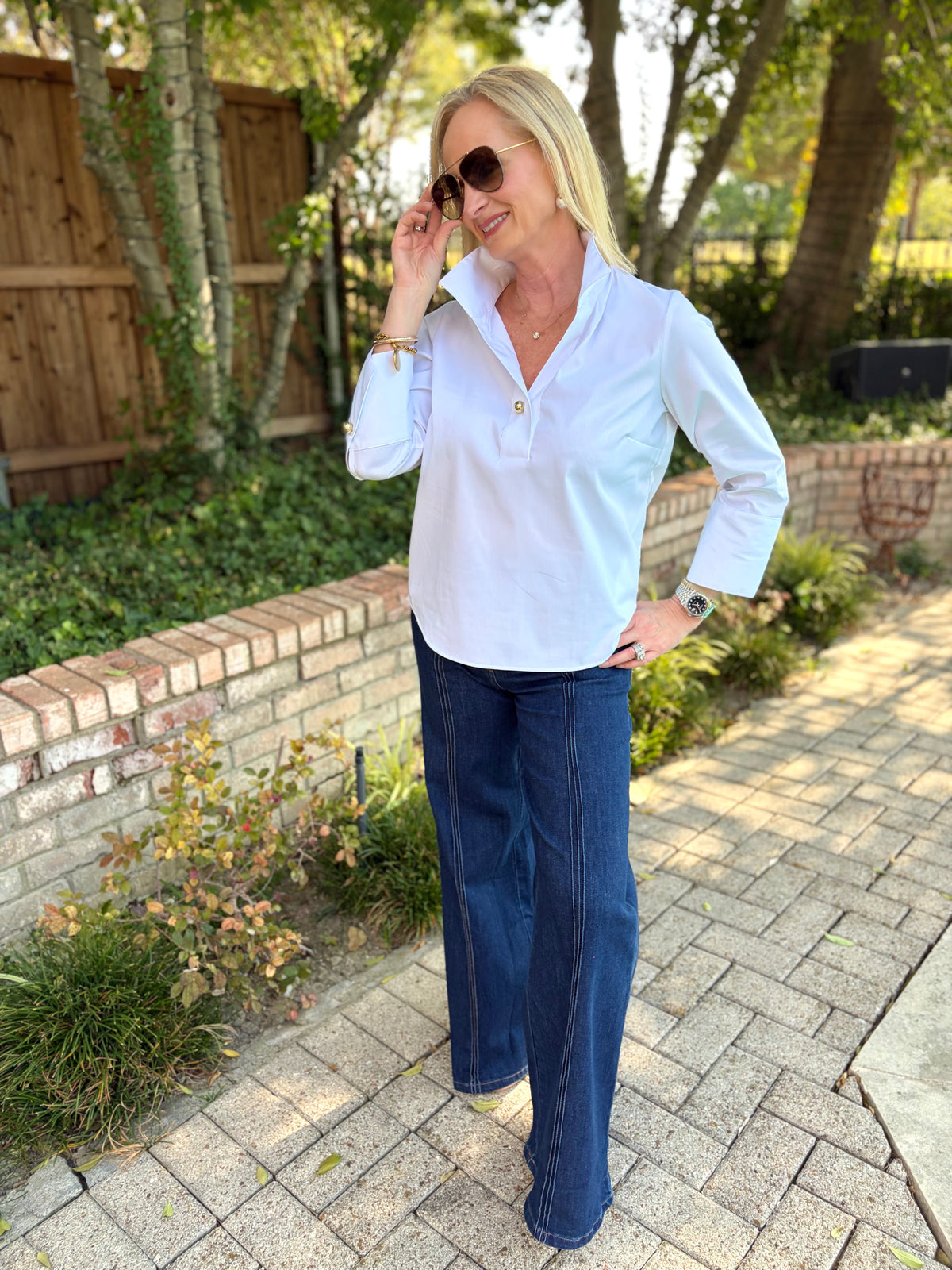The Gold Standard Blouse