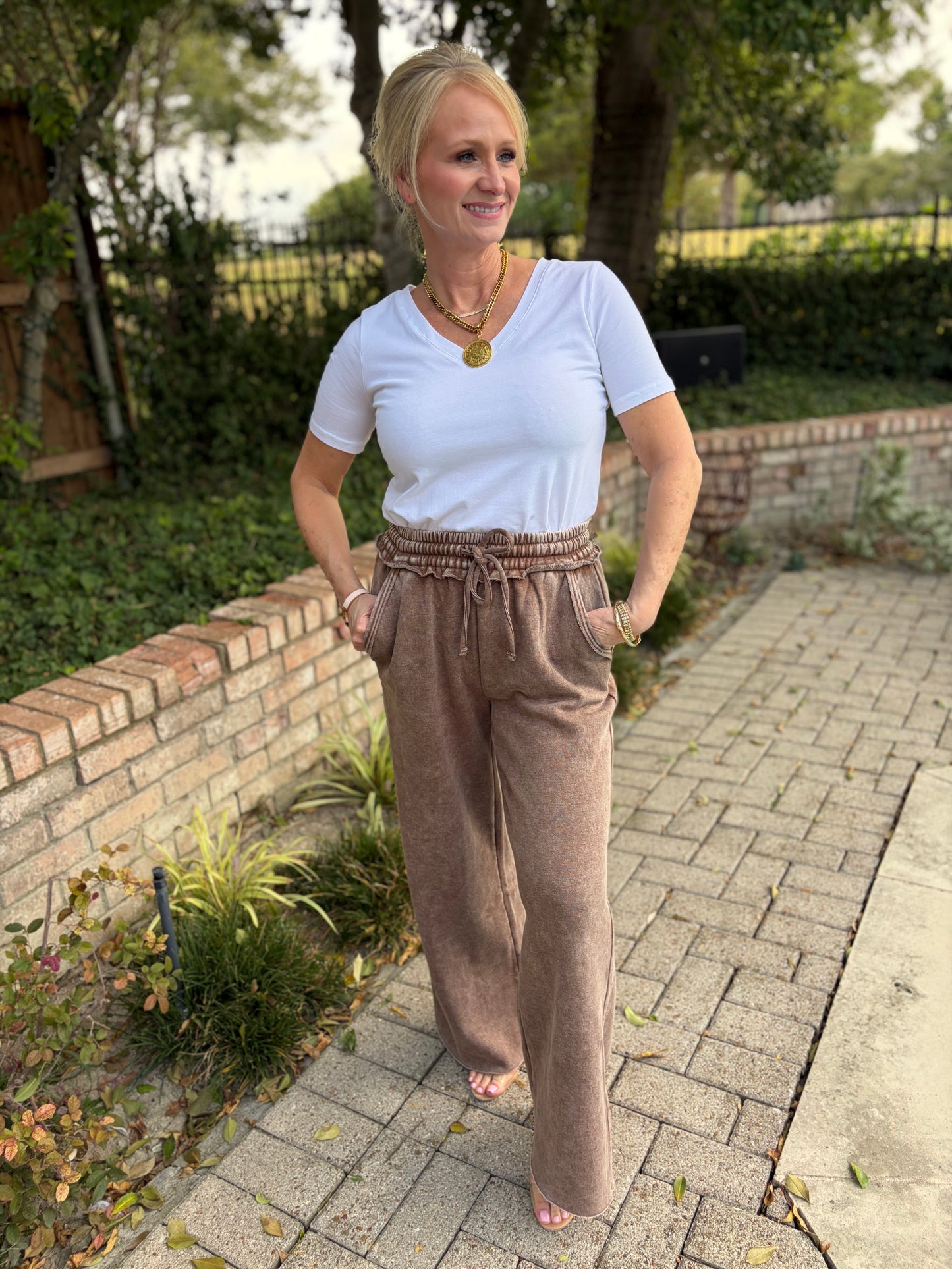 So Soft Washed Palazzo Pant
