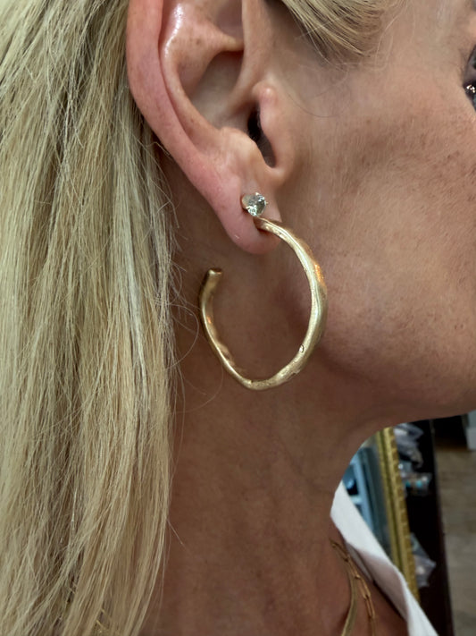 Marlowe Gold Hoop Earrings