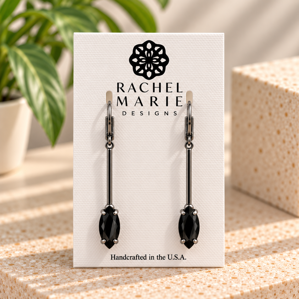 NELL LONG BAR EARRING