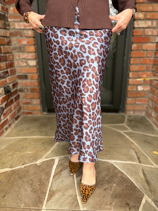 Wild About Blue Skirt