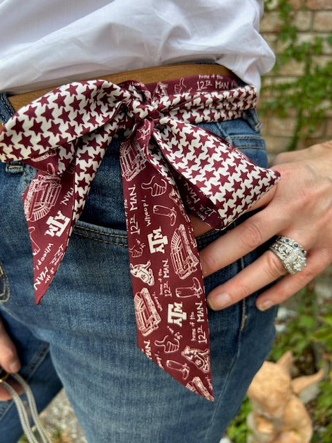 Sideline Scarf-TAMU