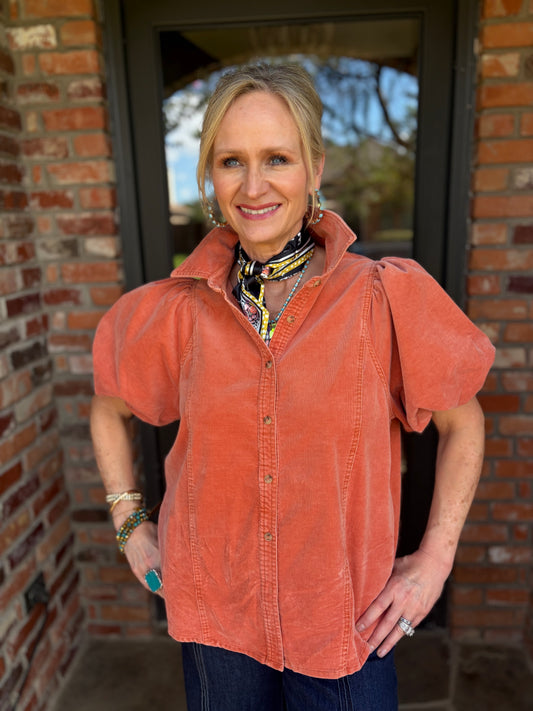 Take Me To the Pumpkin Patch Blouse