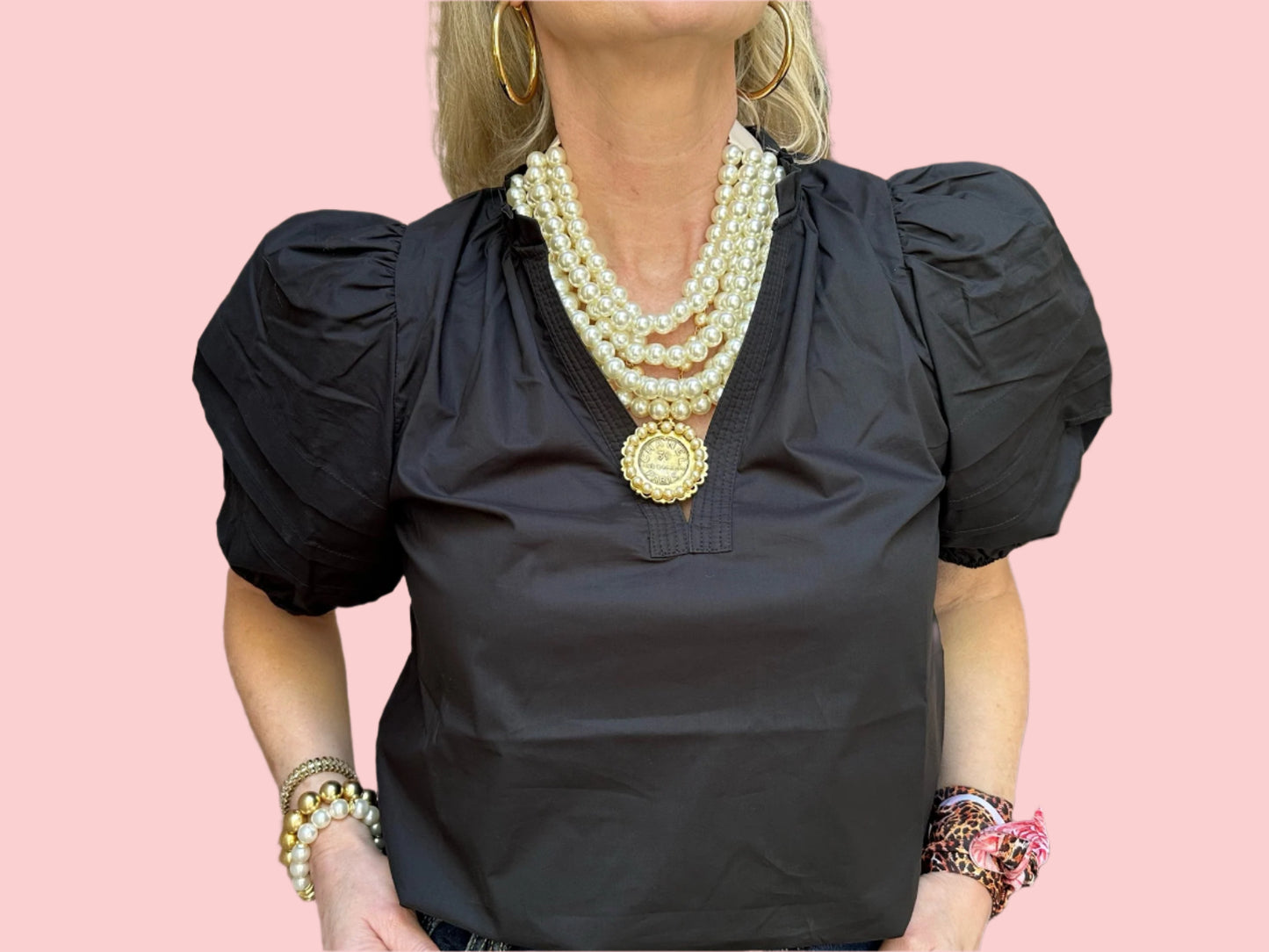 Mandy Puff Sleeve Blouse