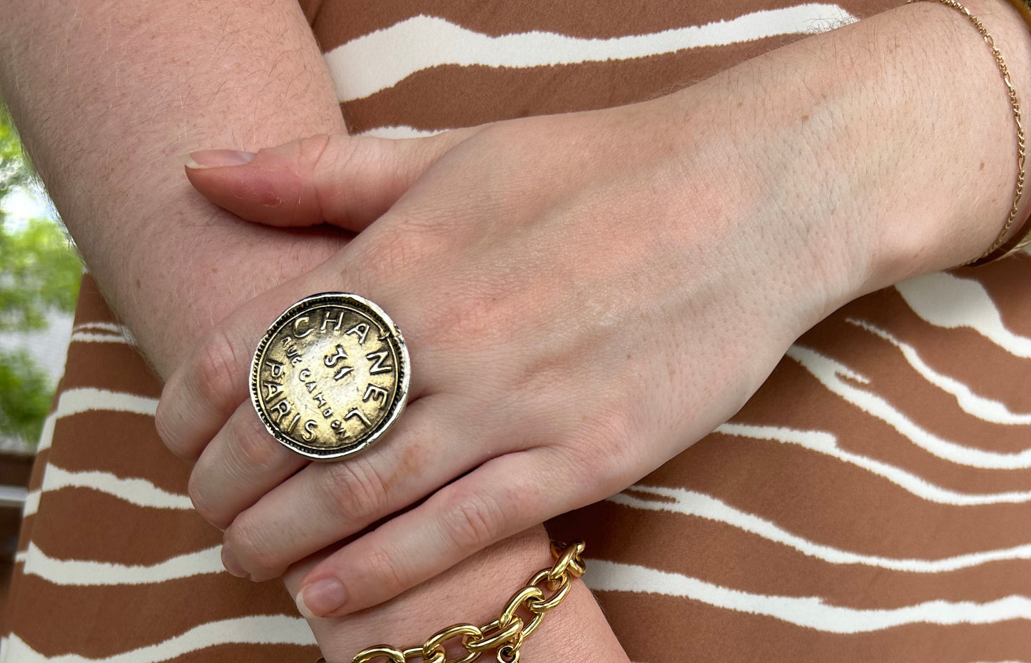 Coin French Paris Ring