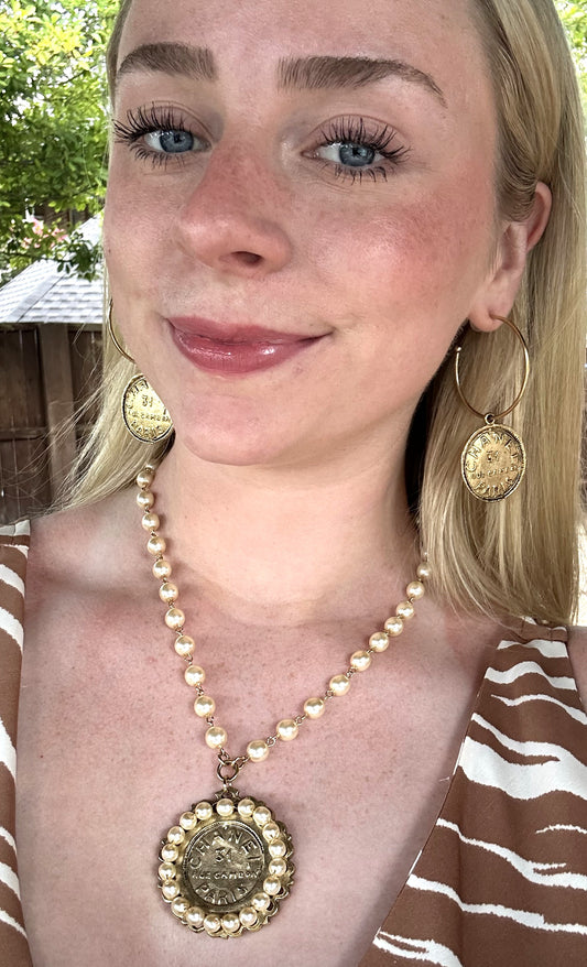 Paris Pearl Strand Necklace