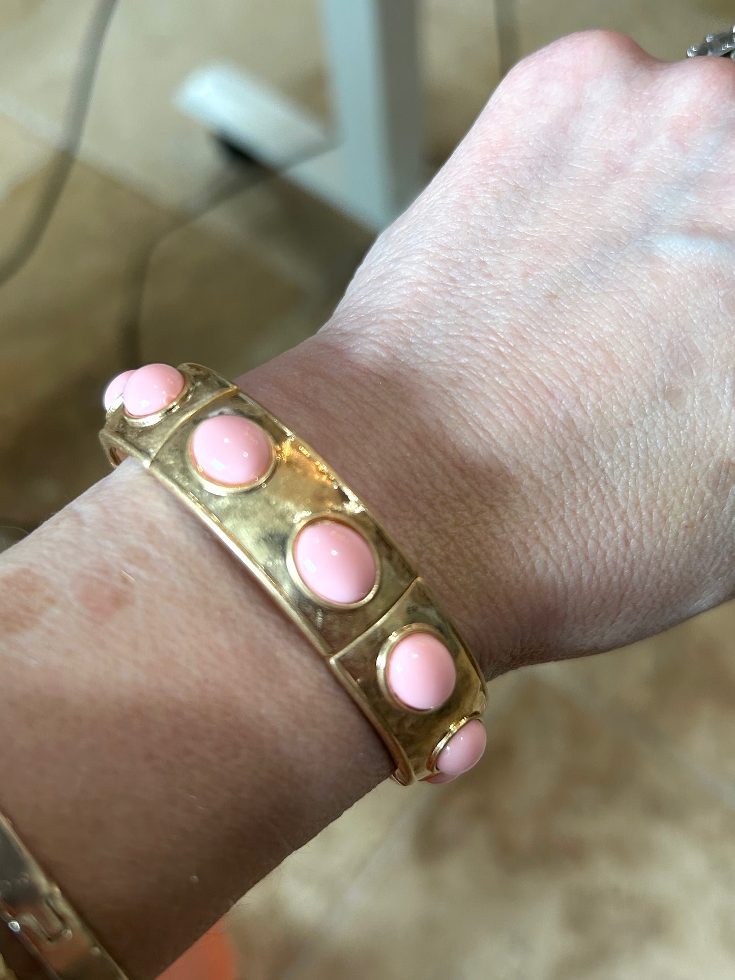 Pink Whisper Bangle