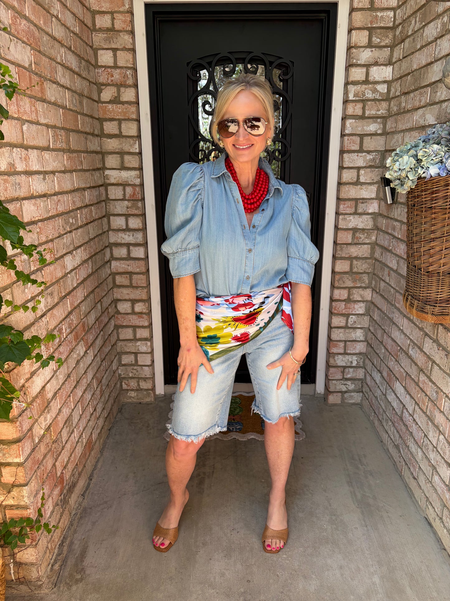 Summer Bloom Scarf