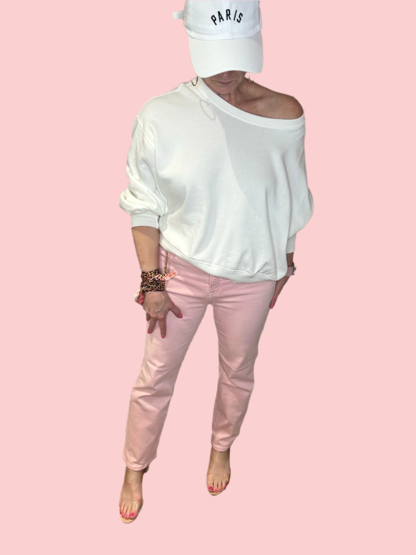 Carrie Cream Sweatshirt