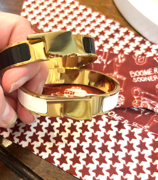 Oklahoma Bangle- white