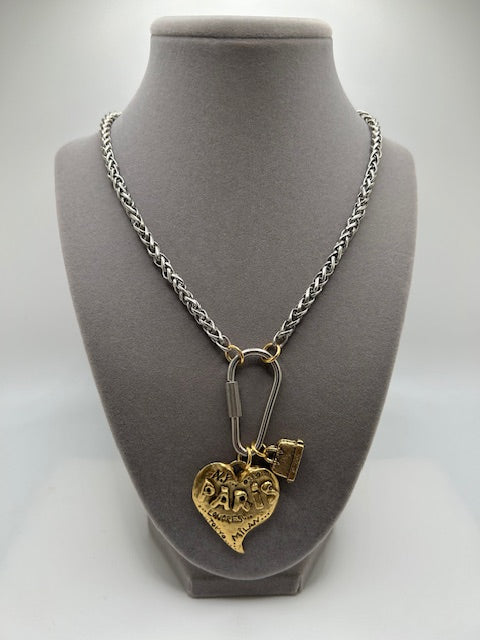 Bonjour Two Tone Necklace