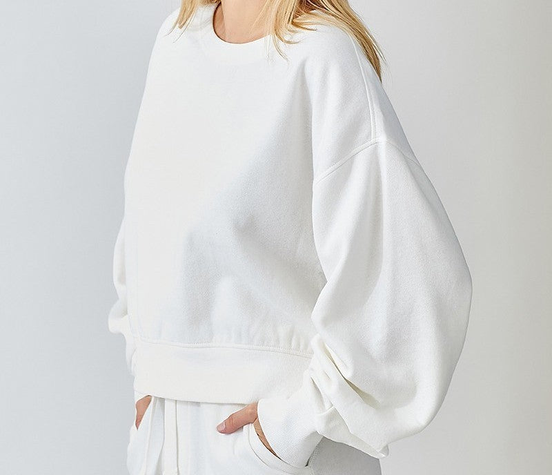 Carrie Cream Sweatshirt