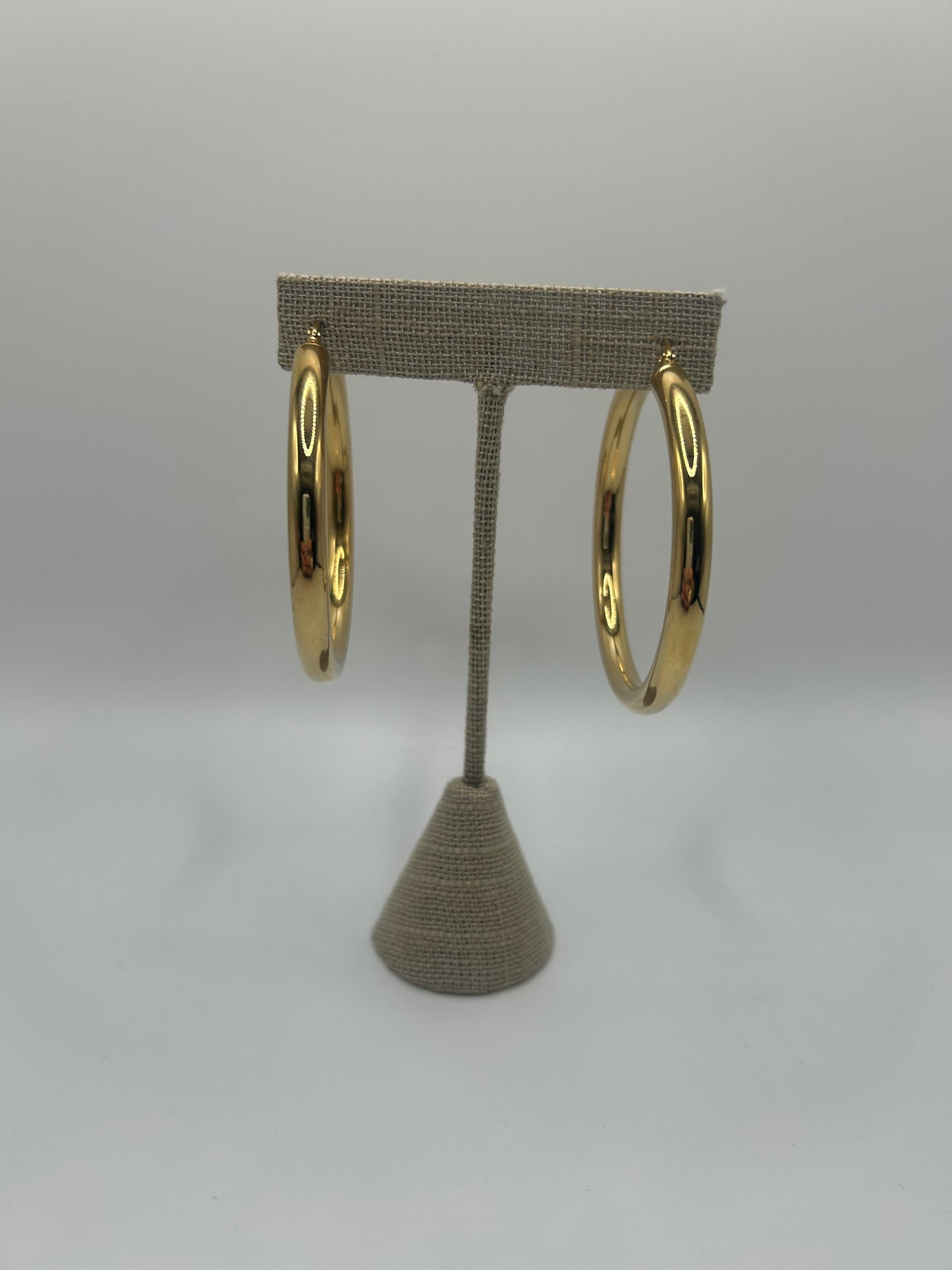 Gold Hoop- Stainless Steel