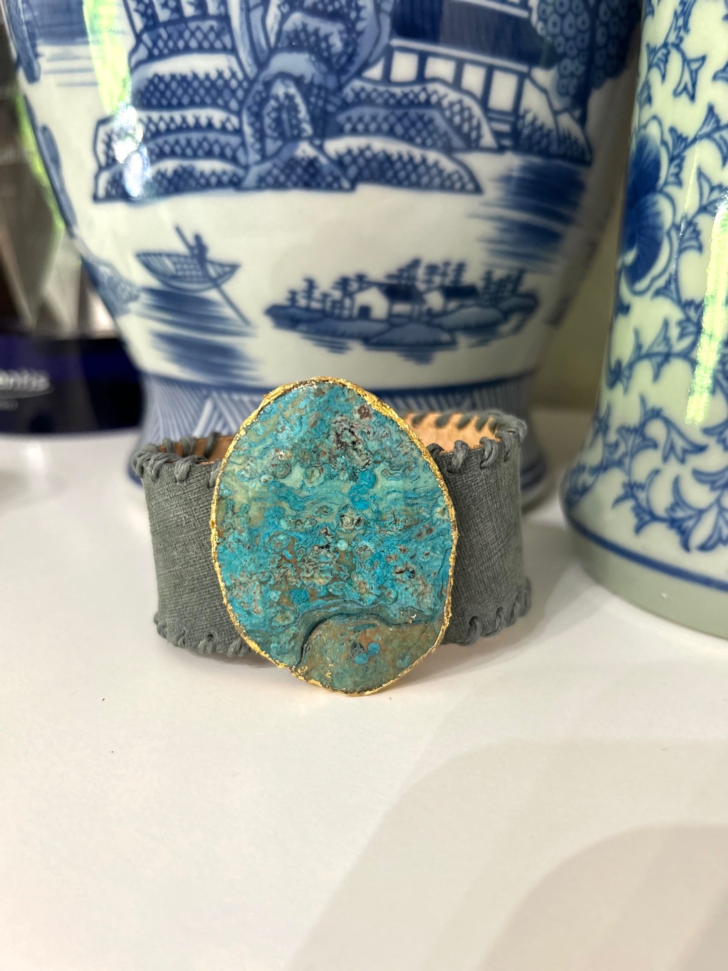 Santa Fe Chambray Cuff