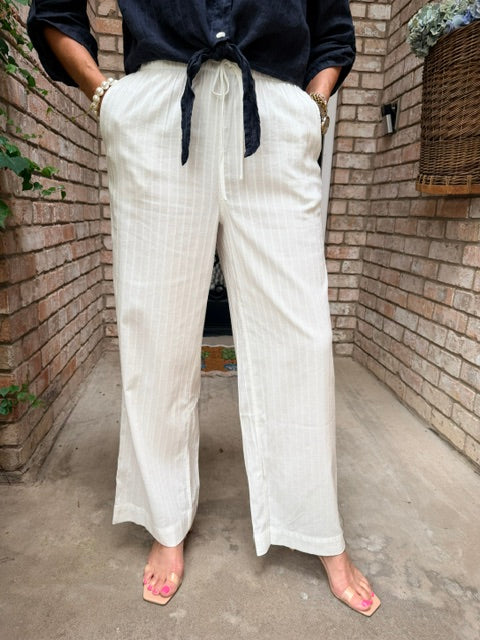 Coastal White Pant