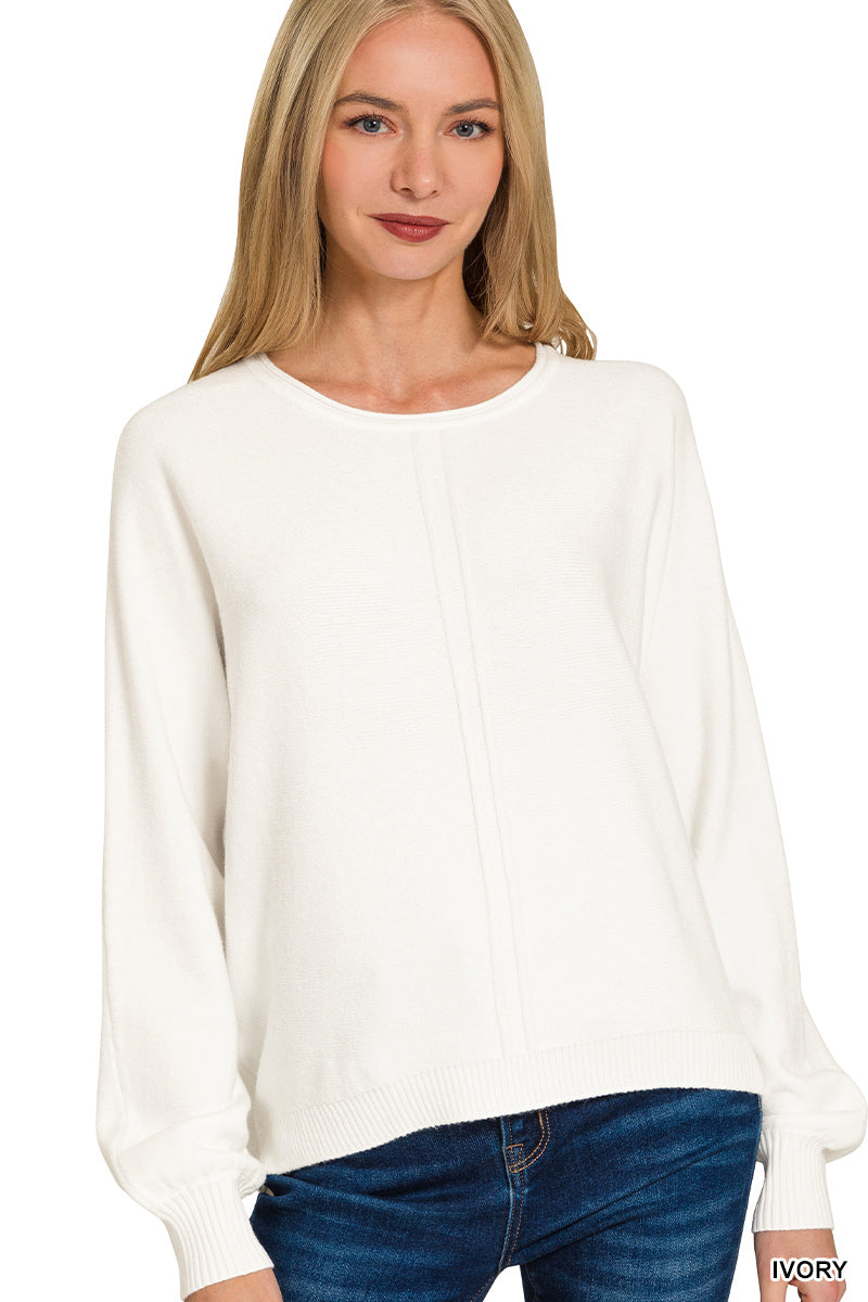Winter White Sweater