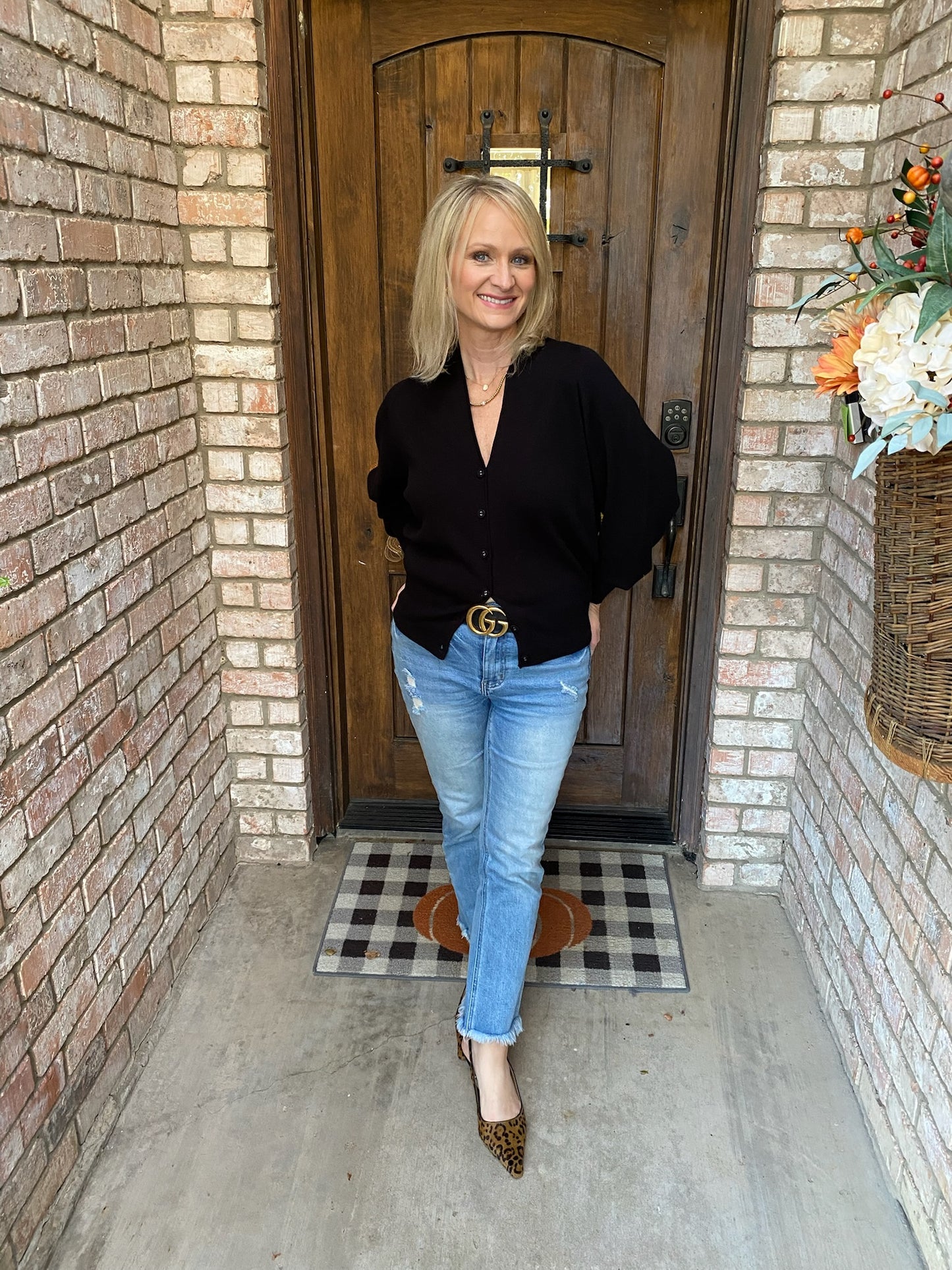 Vienna V Neck Cardigan