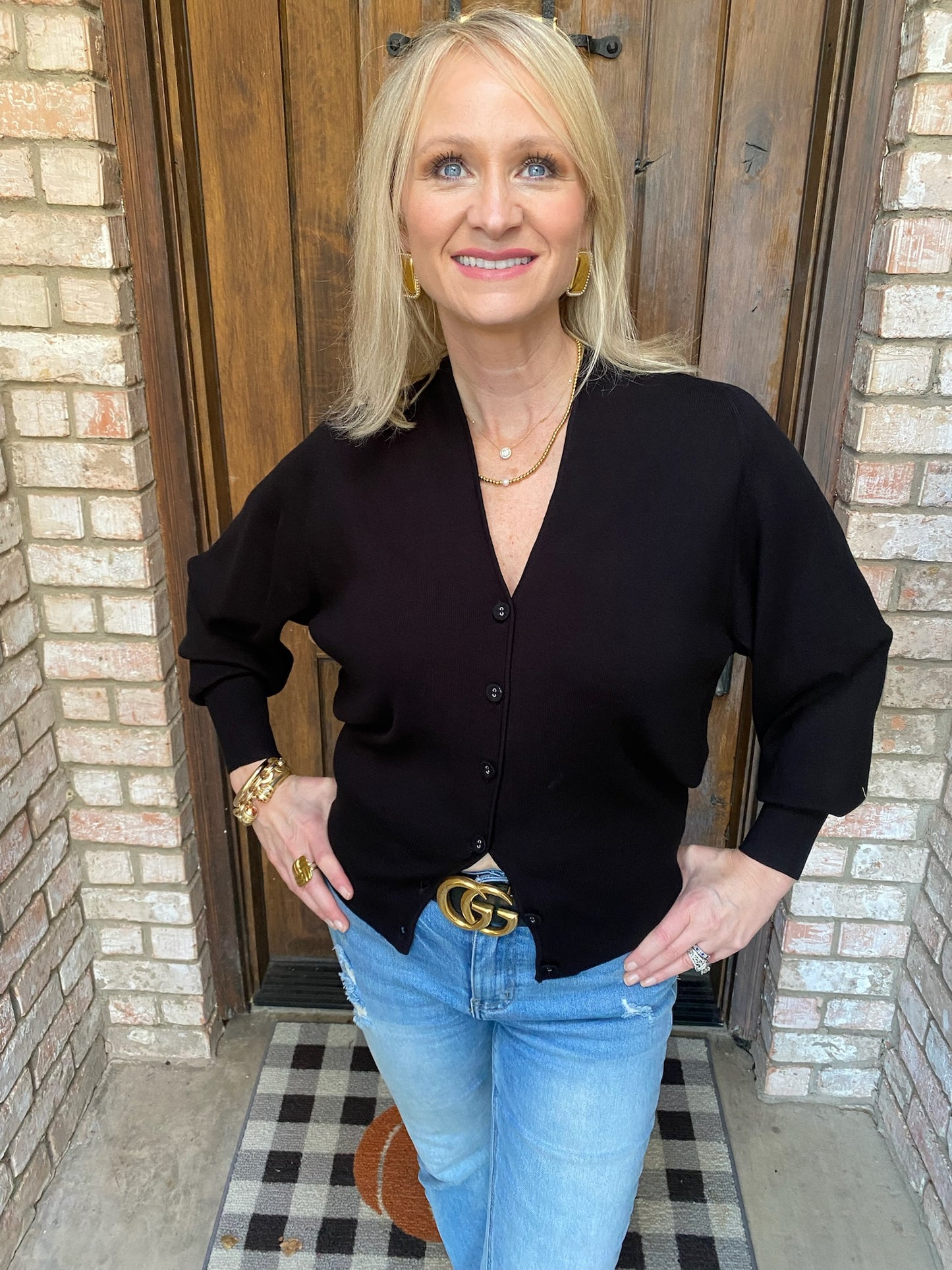 Vienna V Neck Cardigan