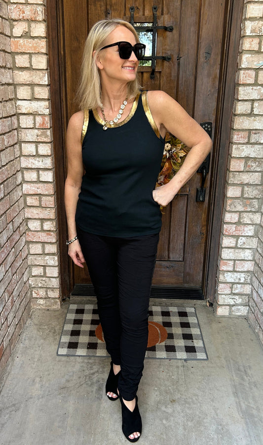 Black Italian Jogger Pant