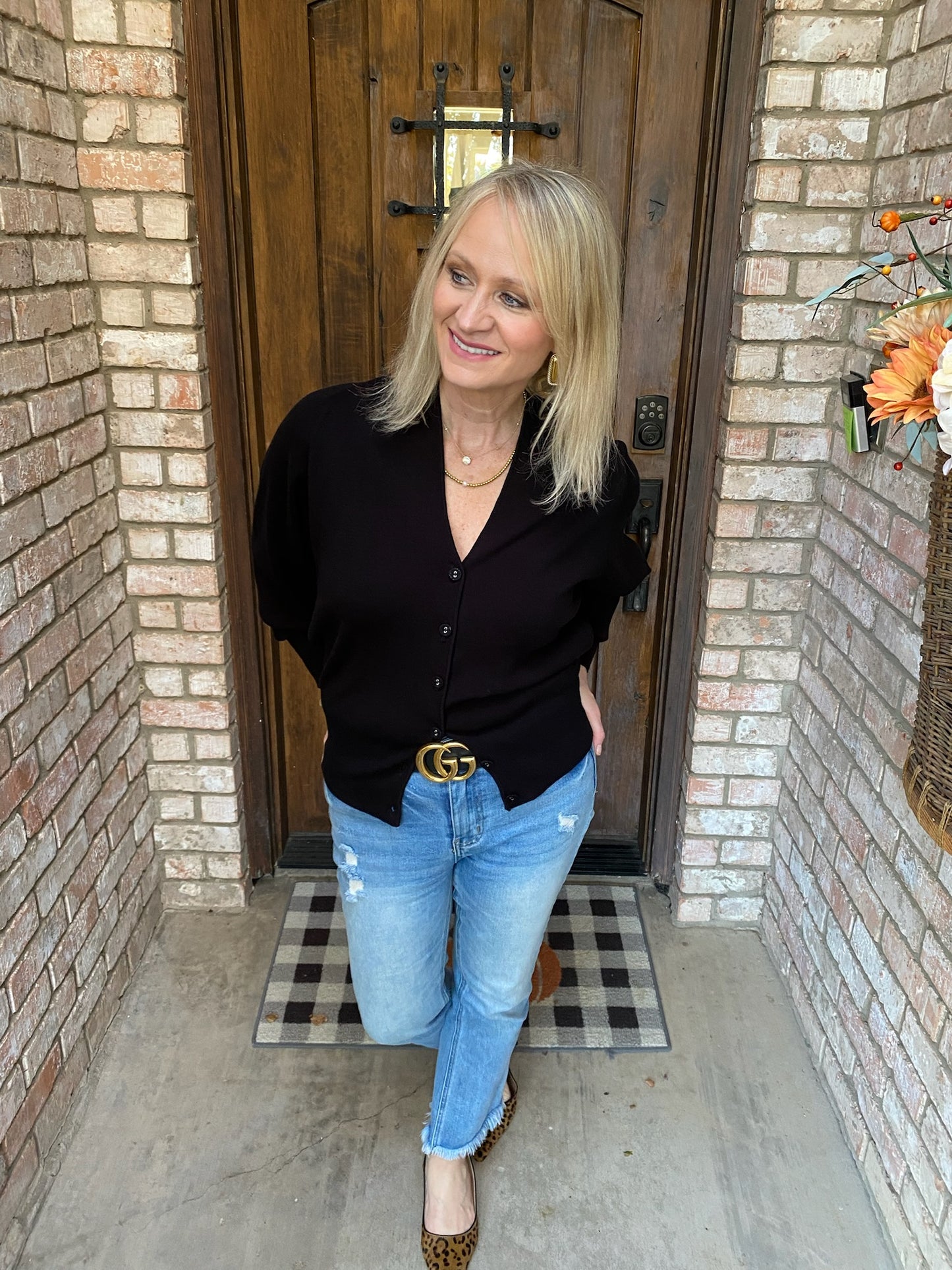 Vienna V Neck Cardigan