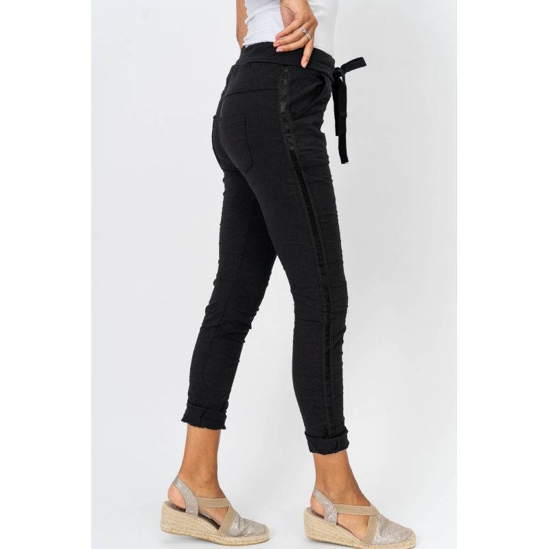 Black Italian Jogger Pant