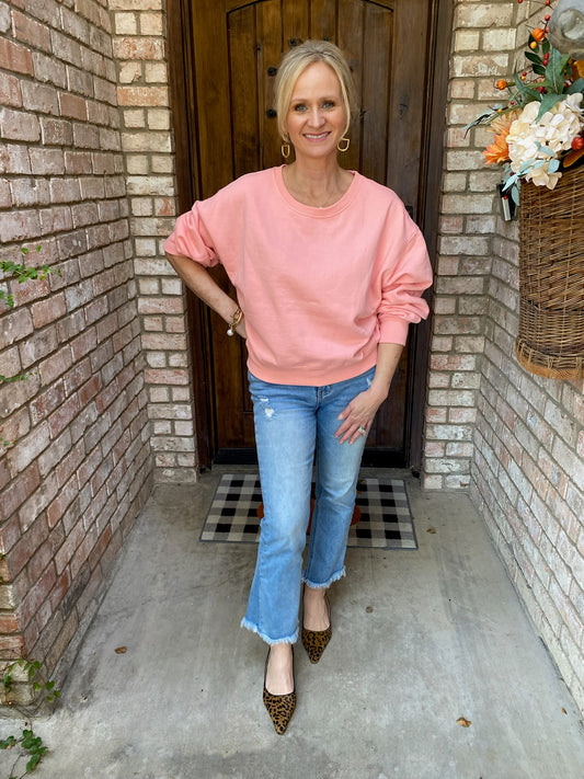 Patsy Pink Sweatshirt