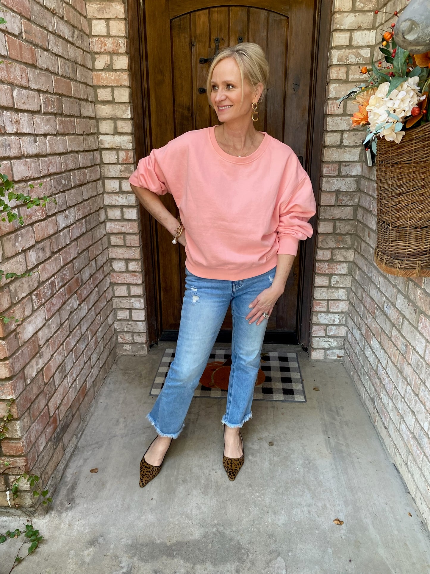 Patsy Pink Sweatshirt