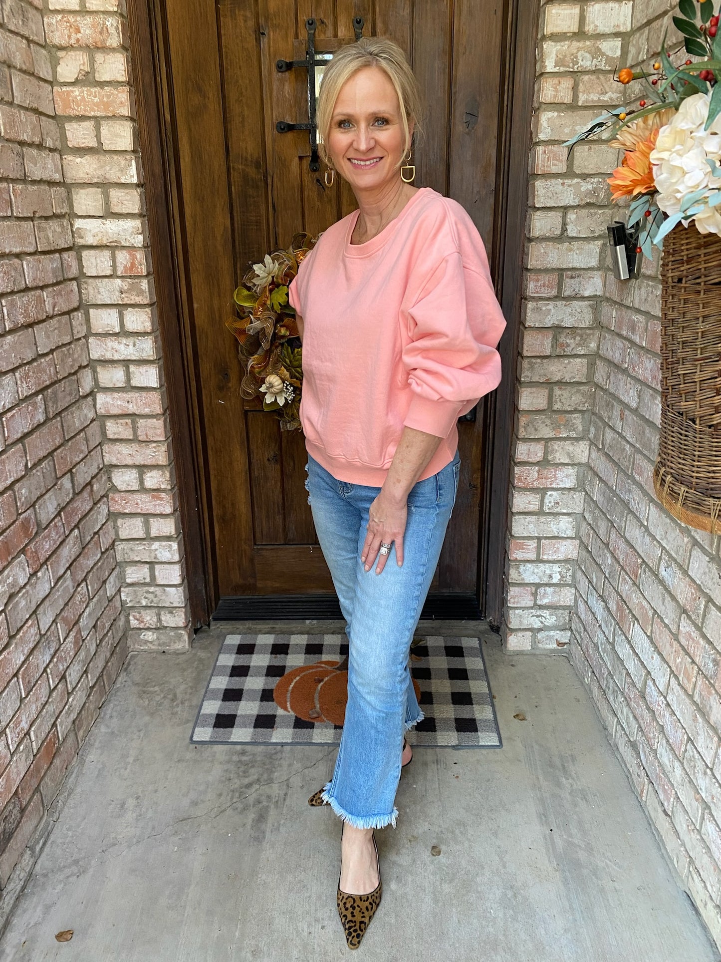 Patsy Pink Sweatshirt