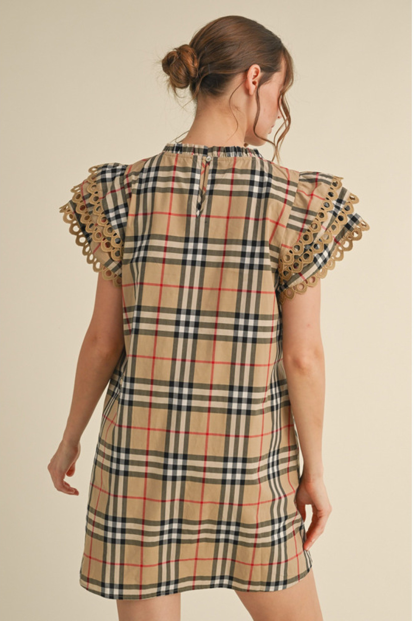 British Plaid Dress