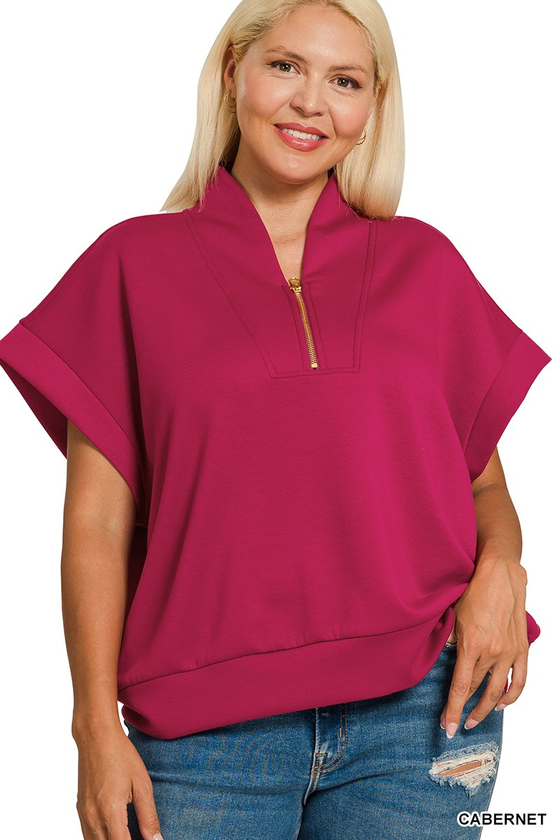 Cabernet Half Zip Scuba