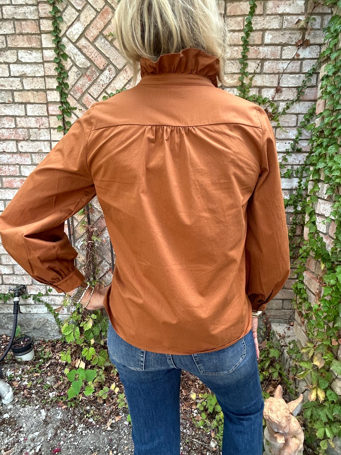 Calista Chestnut Blouse