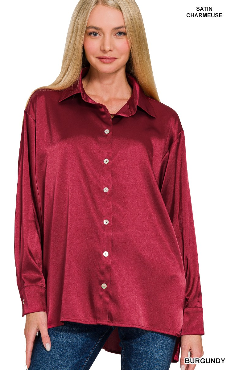 Frosted Cranberry Blouse
