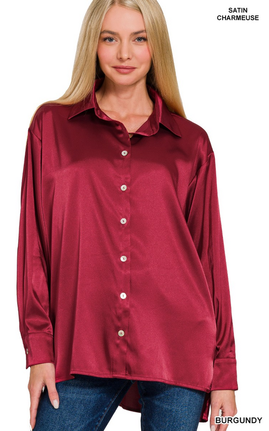 Frosted Cranberry Blouse