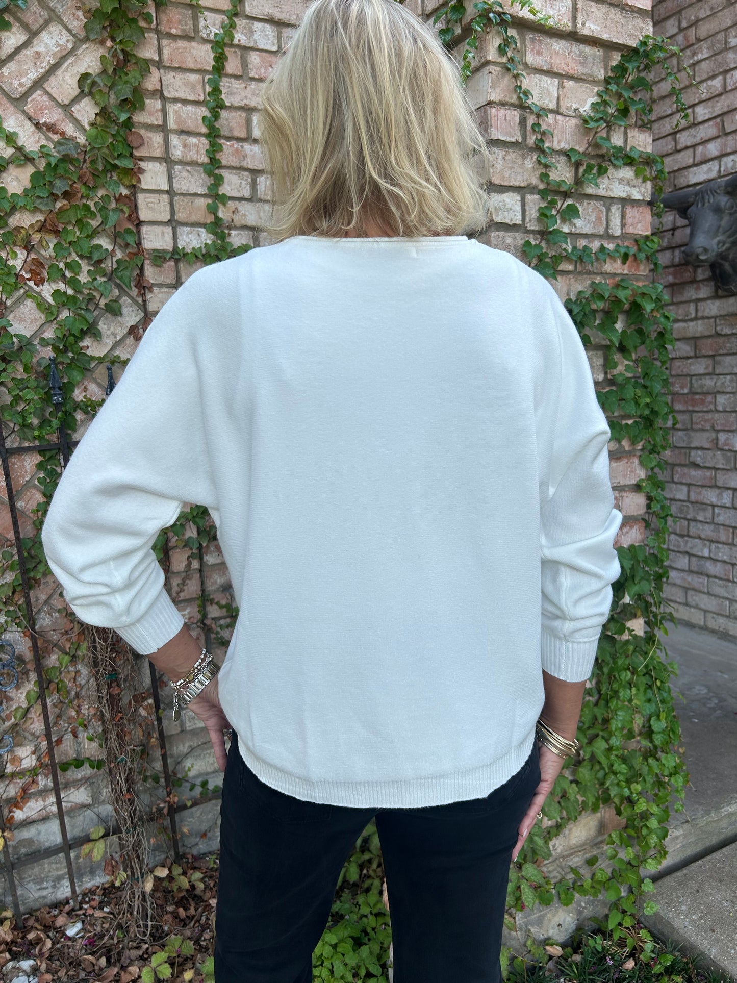 Winter White Sweater