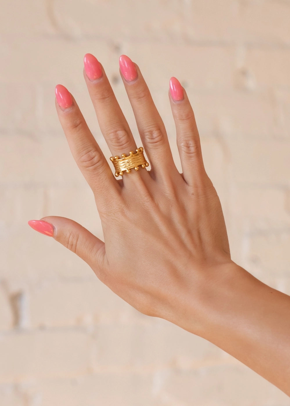 Gold Crown Ring