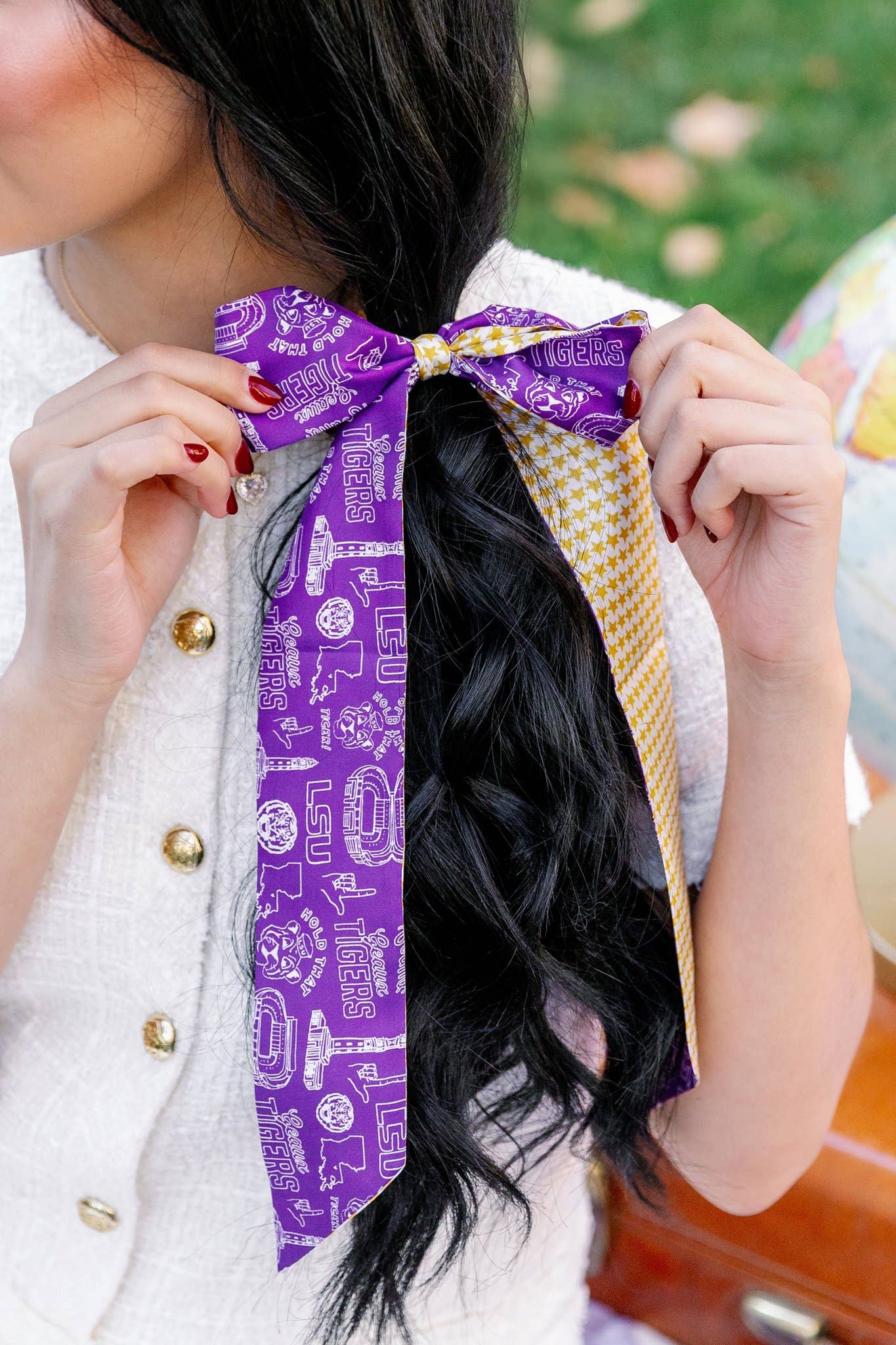 The Sideline Scarf™ - LSU