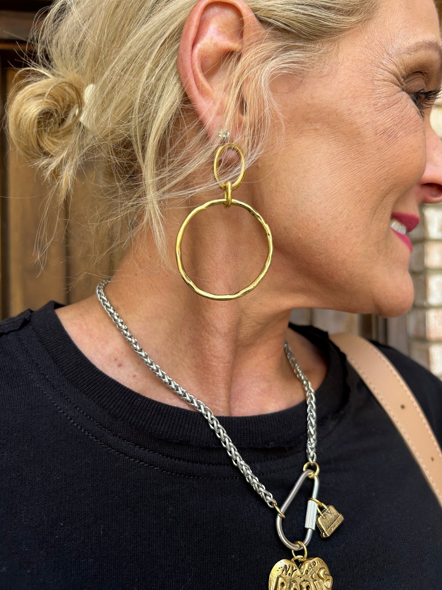 Dianna Double Stack Earrings