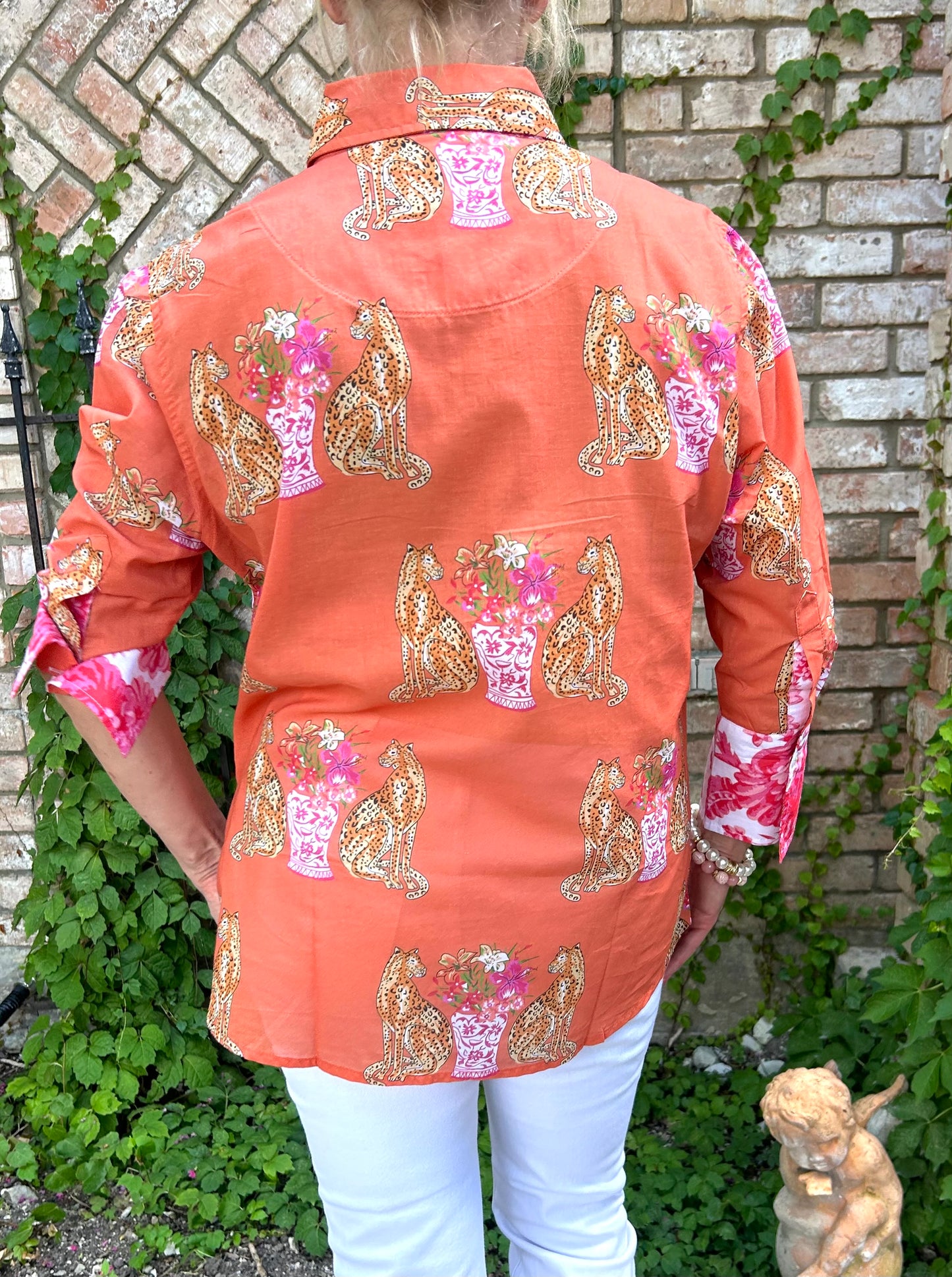 Charlee in the Wild Blouse