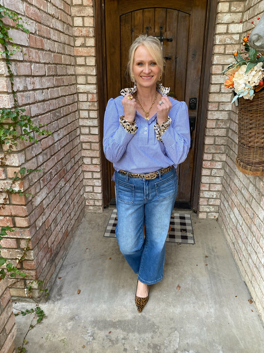 Signature Stripe Blouse