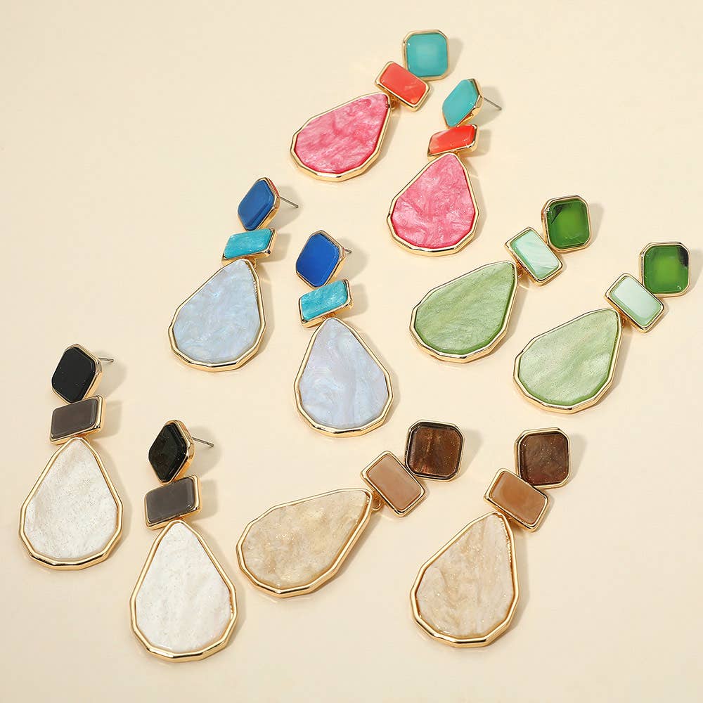 Serena Sapphire Drop Earring