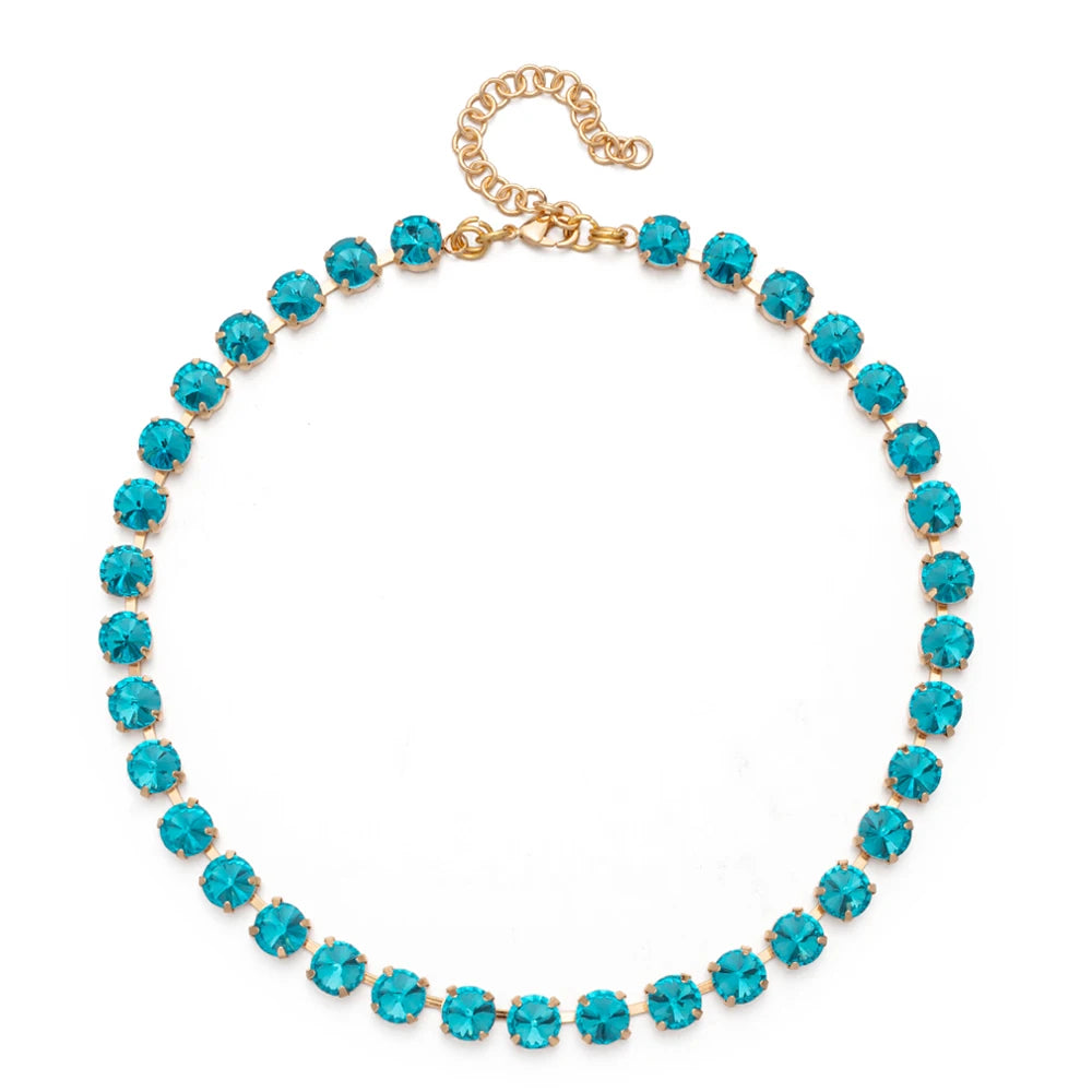 Emmy Necklace- Sea Blue