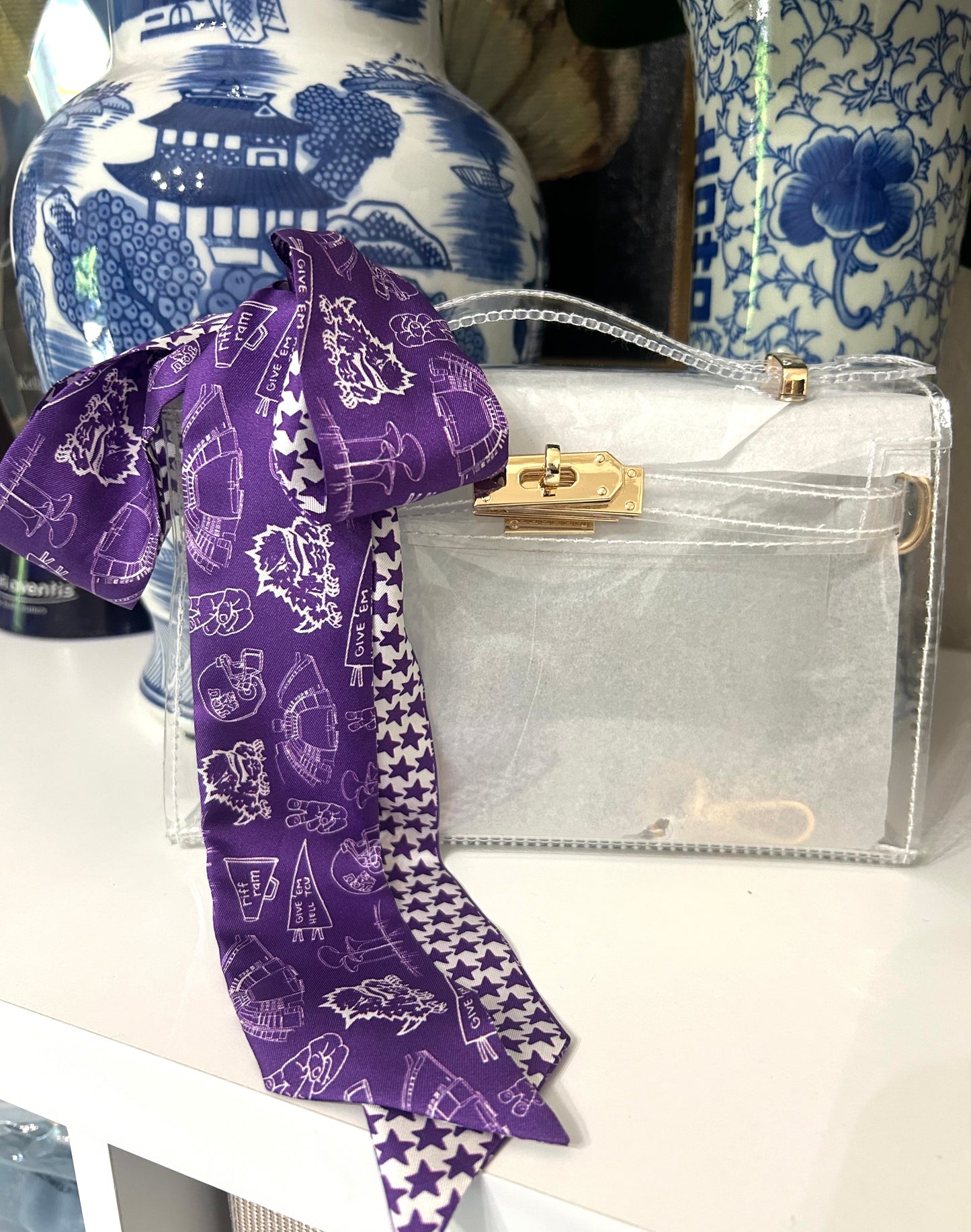 The Mini Andrea Clear Stadium Bag