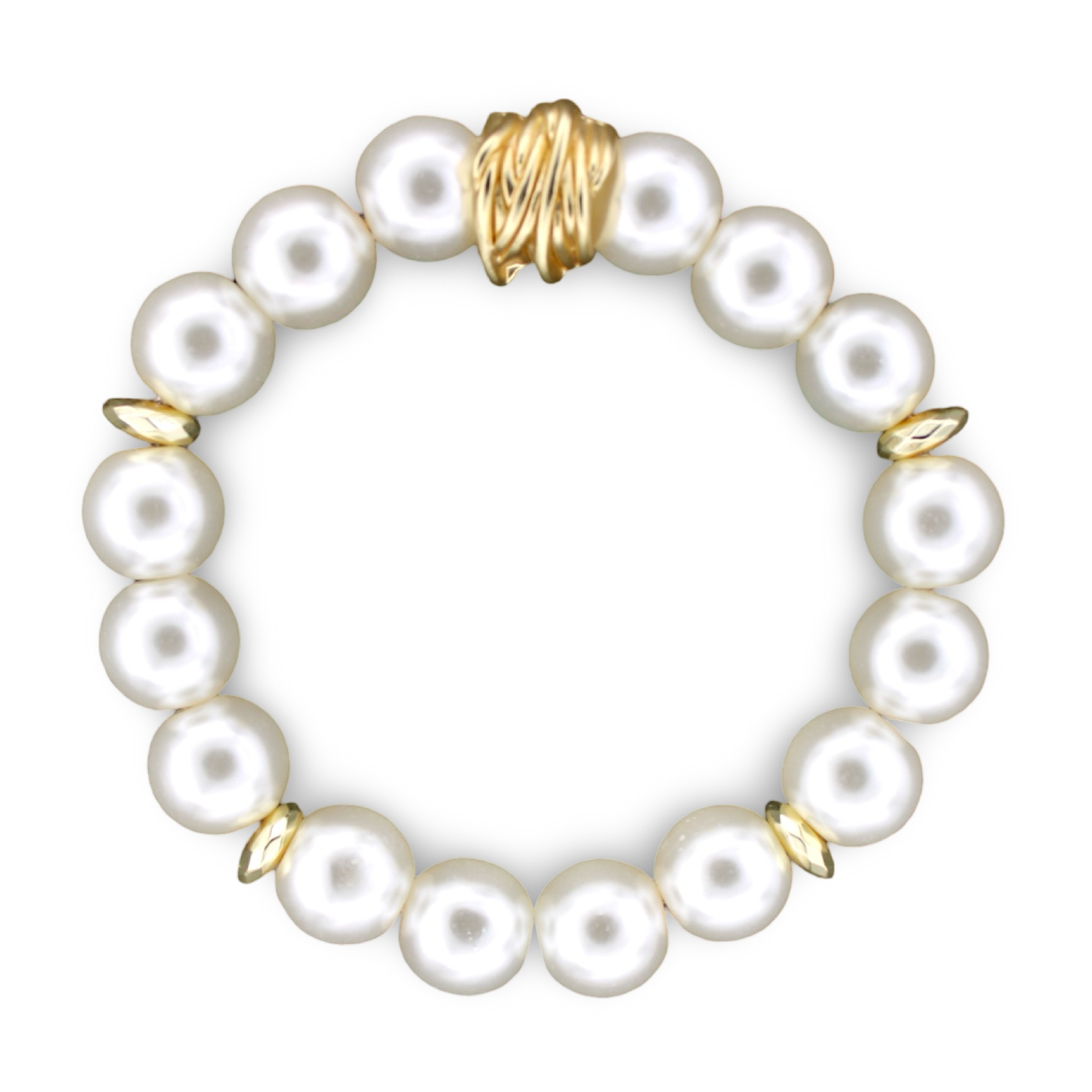 Glass Pearl Bracelet