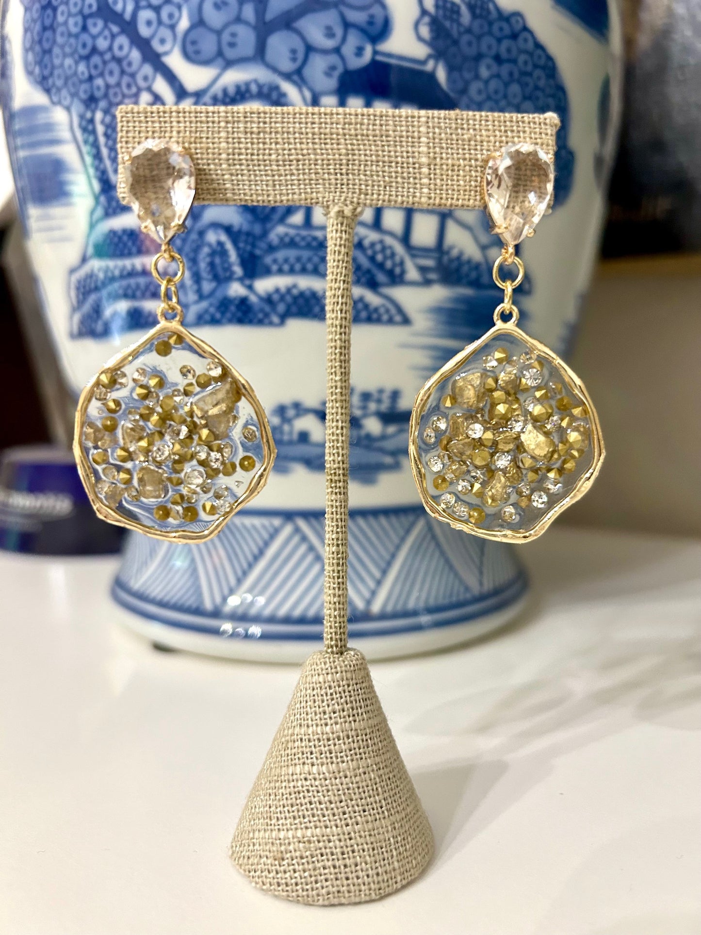 Golden Mirage Earring