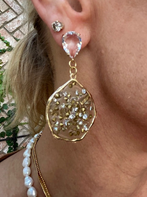 Golden Mirage Earring